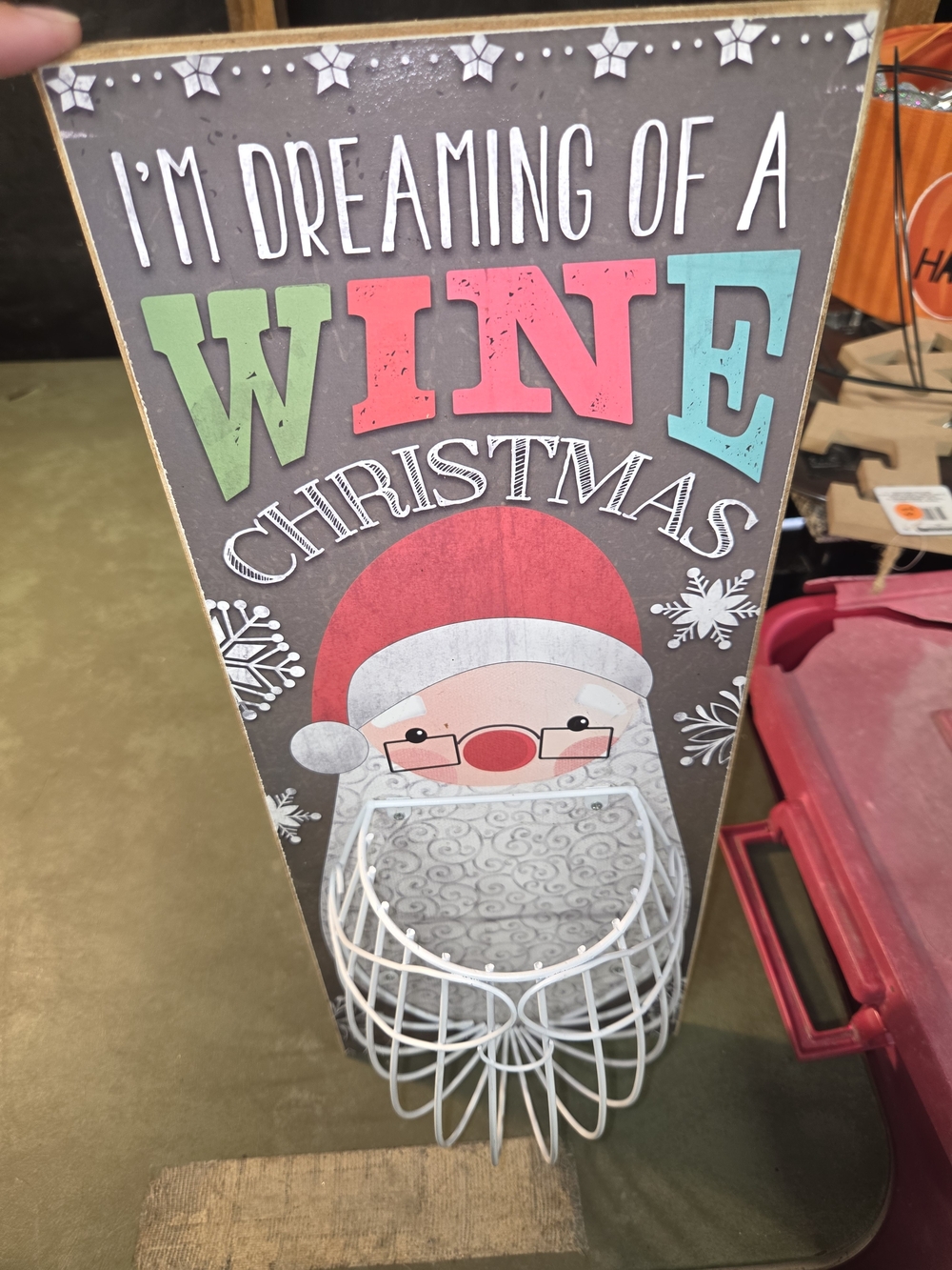 Holiday Wine Cork Holder